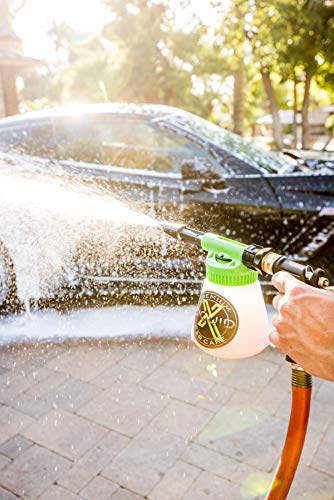 Liquid X Foam Wash Gun - Car Washing Made Simple! - Works with Regular Garden Hose (Foam Gun)