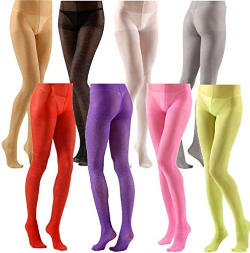 Adult Glitter Tights Pantyhose Size 8-16 (Purple)