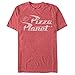 Toy Story Pizza Planet Logo Mens Graphic T Shirt
