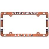 NCAA Clemson University 29690013 LIC Full Color Plate Frame