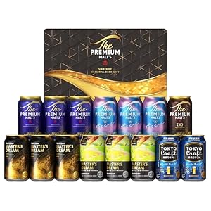 ザ・プレミアム・モルツ 東京クラフト 6種ビールギフトセット 350ml 15本 【 Amazon.co.jp限定 】