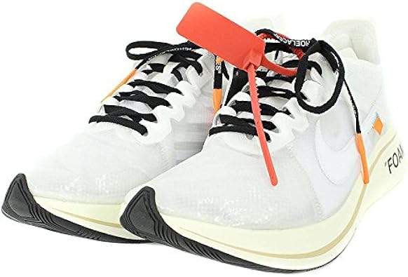 Amazon ナイキ オフホワイト Off White 17aw Offwhite Zoom Fly Aj45 100 ズームフライ スニーカー 30cm ホワイト 中古 Nike ナイキ スニーカー