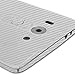 Skinomi Silver Carbon Fiber Full Body Skin Compatible with LG G3 Vigor (Full Coverage) TechSkin with Anti-Bubble Clear Film Screen Protector