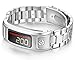 Compatible Garmin Vivofit Bands, Premium Stainless Steel Men Accessory Bands with Protective Case Compatible Garmin Vivofit and Garmin Vivofit 2, NOT for Garmin Vivofit 3/4/JR/HR(No Tracker)