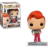 Funko Conan O'Brien (GameStop Exclusive): Conan Without Borders x POP! Vinyl Figure & 1 POP! Compatible PET Plastic Graphical Protector Bundle [#022 / 34932 - B]