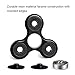 FEIFAN Tri Fidget Hand Spinner, Ultra Fast Bearings, Finger Toy, Great Gift for ADD, ADHD, Anxiety, and Autism Adult Children(Black)