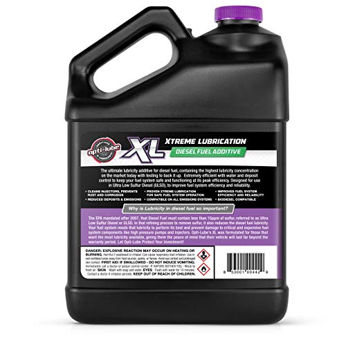 OptiLube XL Xtreme Lubricant Diesel Fuel Additive Gallon (1 Gallon