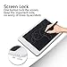 LCD Writing Tablet, 10-inch Screen Lock Electronic Writing Board, Portable Handwriting Notepad with stylus for Kids and Adults at Home, School and Work Office.