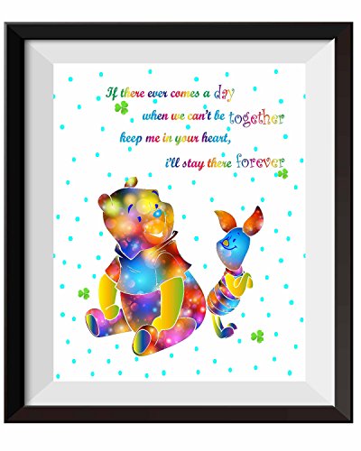 Uhomate-Nursery-Decor-Winnie-The-Pooh-Quotes-Winnie-The-Pooh-Baby-Home-Canvas-Prints-Wall-Art-Inspirational-Quotes-Wall-Decor-Living-Room-Bedroom-Artwork-C081-8X10