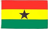 AZ FLAG Ghana Flag 3x5 ft 100D Polyester with 2 Brass Grommets