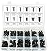 SWORDFISH 60030 168pc Universal Auto Body Shield Retainer Fastener Clip Assortment