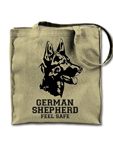 German Purses. German Shepherd Feel Safe Tote Shoulder Bag.