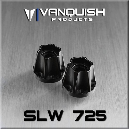 VANQUISH SLW 725 WHEEL HUB BLACK ANODIZED VPS07115
