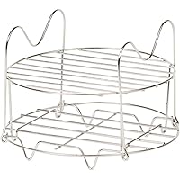 Emeril Pressure AirFryer Replacement Rack Air Fryer Accessories & Parts Dehydrator Stand Stainless Steel Dishwasher Safe…