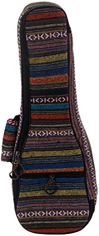 21 Inch Ethnic Style Ukulele Cases Ukulele Padded Bag - Great for Concert Ukulele,Colorful