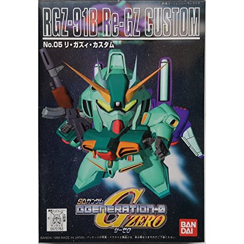 SD 05 G Generation-0 Re-GZ Custom Gundam Model Kit BB Bandai