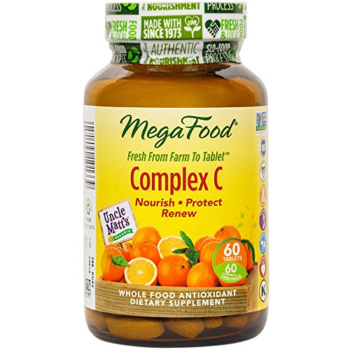 MegaFood - Complex C, Supports & Maintains Healthy Immune Function, 60 Tablets