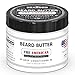 Live Bearded Beard Butter, 3 fl oz - Made in the USA - All-Natural Leave-in Conditioner and Softener with Shea | American Scent - Cedar, Vetiver, Bergamot