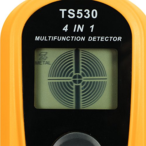 ALLOSUN 4 in 1 multi detector Distance Meter/AC Wire Tracker/Wood Stud Finder/Metal Detector