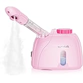Wavytalk Facial Steamer,Warm Mist Face Steamer with 360° Rotatable Sprayer Nozzle for Deep Cleaning Unclogs Pores,Portable Face Humidifier Skin Care for Home Facial SPA Sauna Salon