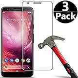           [3 Pack] Compatible with Google Pixel 3a Screen Protector,Suplasway [Bubble Free] [Easy Installation][HD-Clear][Anti-Scratch] Tempered Glass Screen Protector Film for Google Pixel 3a  