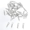 FENICAL-50pcs-Fishing-Hook-Centering-Pin-Spring-Twist-Lock-for-Soft-Lure-Bait-Worm-Crank FENICAL-50pcs-Fishing-Hook-Centering-Pin-Spring-Twist-Lock-for-Soft-Lure-Bait-Worm-Crank
