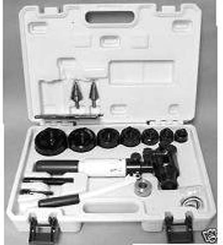Dottie HPTK1 10 Gauge Stainless Steel 13-Piece Punch Kit 1/2 - 2-1/2 Inch