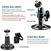 Frienda Black 360 Degree Adjustable Wall Mount Bracket and Silicone Protective Skin for Blink Xt Indoor Outdoor Security Camera(3,Black)