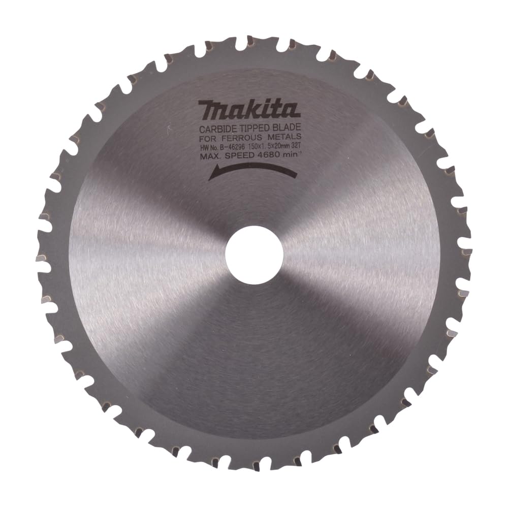 Makita B-46296 TCT Circular Saw Blade 150x20mm 32T Ferrous Metals