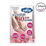 Foot Peel Mask, Foot Callus and Dead Skin Exfoliation 3 Pairs of Peeling Socks -Make Your Feet Irresistible