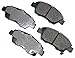 Akebono ACT621 Proact Ultra Premium Ceramic Disc Brake Pad kit