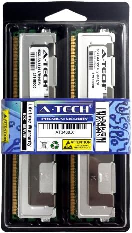 A-Tech 8GB (2x4GB) Server Kit for Supermicro 6025B-3B 6025B-3RB 6025B-3RV 6025B-3V 6025B-8 6025B-8R+B 6025B-8R+V 6025B-T 6025B-TR+B 6025B-TR+V PC2-5300 DDR2 ECC FB DIMM Fully Buffered Memory Ram