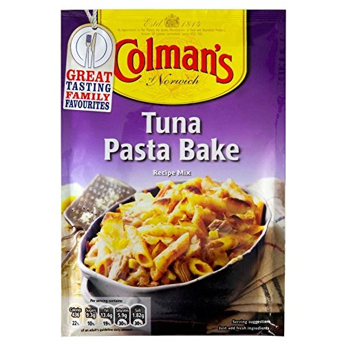Love Colmans Tuna Pasta Bake Recipe Stocks