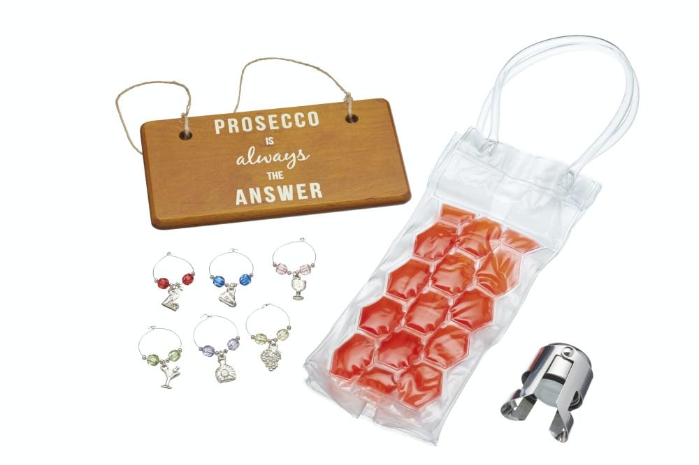 BarCraft Prosecco Gift Set (9 Pieces)