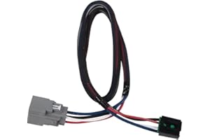 Tekonsha 307300 Trailer Brake Controller Custom Harness, Vehicle & Brake Control Ends Compatible with 2020-2022 Jeep Gladiator 2018-2023 Jeep Wrangler