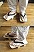 SSJ:Japanese Traditional Shoes Geta [ Mens 9-10 Size ] Wooden Clogs Sandals (10 D(M) US, White-Wood)