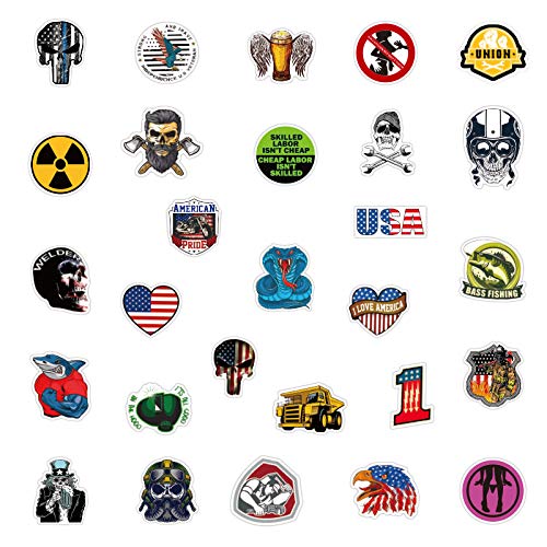 Hard Hat Stickers for Tool Chest Lunch Box,Stickers for Hard Hat