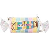 ENJOININ Fun Shape Purse for Women Novelty Handbags Unique Chain Crossbody Bag for Teens with Adjustable Shoulder Strap