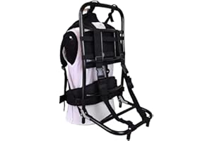 Heavy Carrying Bag External Aluminum Frame Hiking Backpacks with Adjustable Height, Foldable Hunting Pack Frames for Travel O
