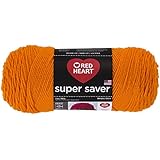 Red Heart Super Saver Yarn, Pumpkin