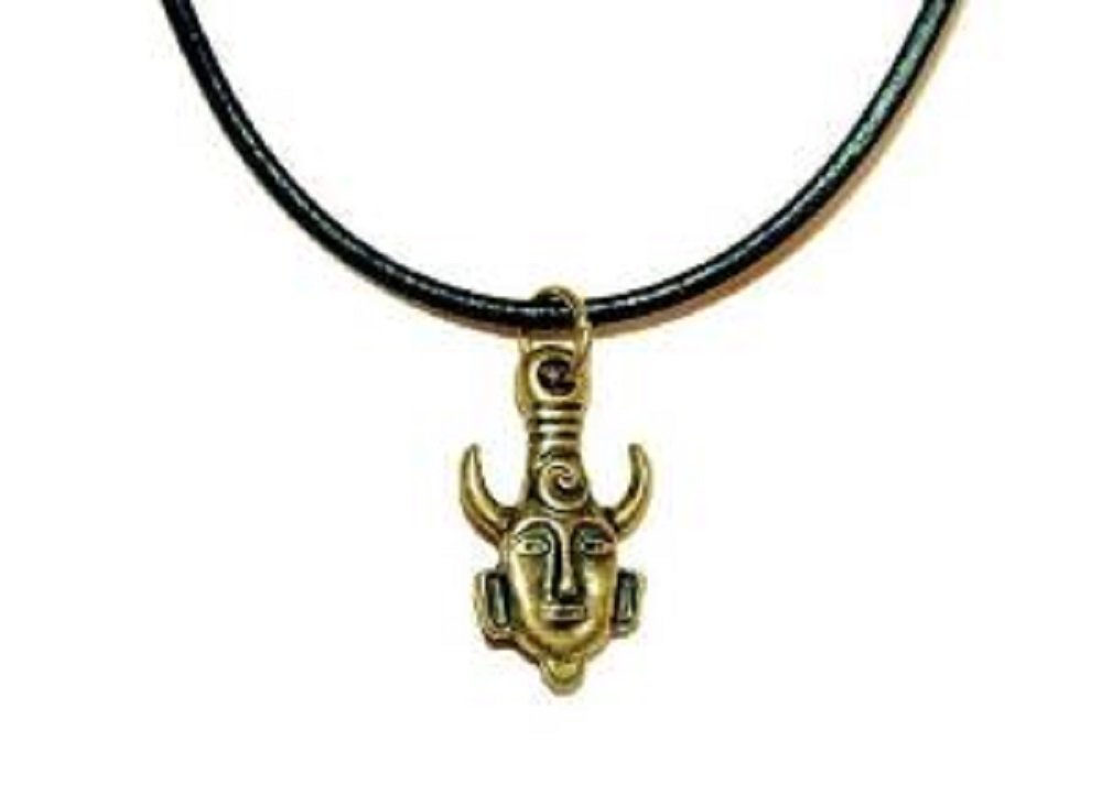 giftandpresent Inspired Dean's Amulet Dean Winchester Pendant Necklace with Black Velvet Pouch