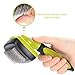 Pecute Self Cleaning Slicker Brush for Dogs Cats, Ultra Gentle Dog Brush for Shedding, Grooming, and Massage, Great for Short and Long-haired Dogs, Cats, Rabbits, and Pets
