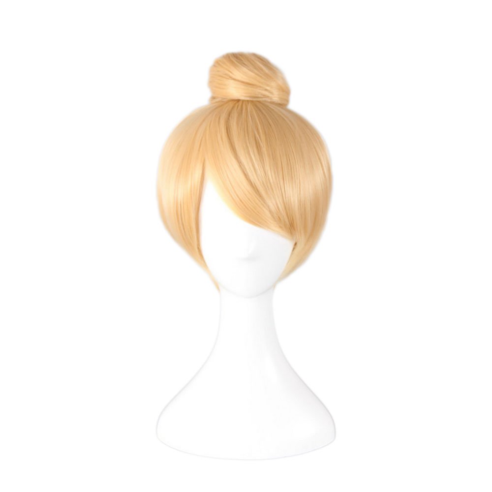 Amazon Com Heipiprincess Tinker Bell Tinkerbell Cos Wig Girl S