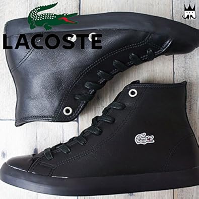 Amazon ラコステ Wag010 ハイカットスニーカー レディース スニーカー