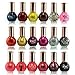 SXC Cosmetics 36 Color Cosmopolitan Collection Nail Lacquer, Professional Quality & Quick Dry, 15ml/0.5oz Each, Perfect Gift for Holiday