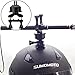 Hooshion Extendable Professional Aluminum 360 Degree Swivel Rotating Helmet Self Mount Adapter Handlebar Bike Mount for Gopro Camera Sports Camera