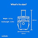 NutriBullet JB-BX044D-23 Centrifugal Juicer 800 W Graphite view 7