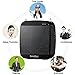 Voice Amplifier Portable Microphone Wired Headset Speaker 15 Watts Rechargeable Mini Bluetooth Voice Amplifier for Teachers Personal Megaphone Fm System for Classroom