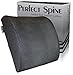 Lumbar Pillow by PerfectSpine | Firm Memory Foam Cushion for Lower Back | Support for Office Chair Home or Travel