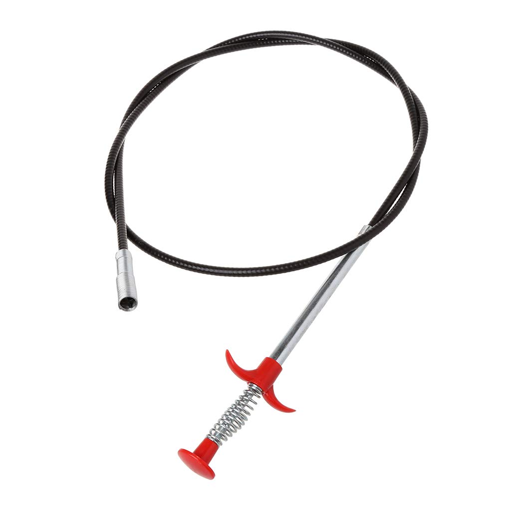 ZOOMY Flexible Pick Up Tool Long Spring Claw Grip Toilet Kitchen Sewer Cleaning Supply